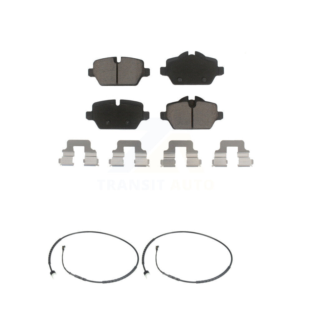 Ceramic Disc Brake Pad & Wear Sensor Rear Kit For Mini Cooper Countryman Paceman