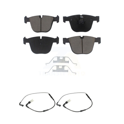 Ceramic Brake Pad & Wear Sensor Rear Kit For BMW 650i 645Ci 550i M5 M6 545i 535i