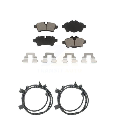 Ceramic Disc Brake Pads And Wear Sensors Rear Kit For Mini Cooper