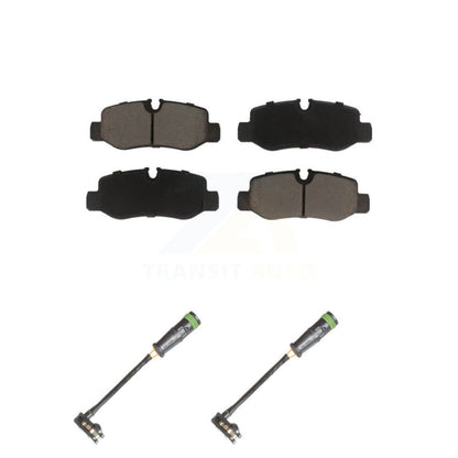 Ceramic Disc Brake Pads And Wear Sensors Rear Kit For Mercedes-Benz Metris 2.0L