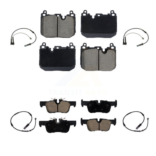 Ceramic Brake Pads Wear Sensor Front Rear Kit For Mini Cooper Countryman Clubman