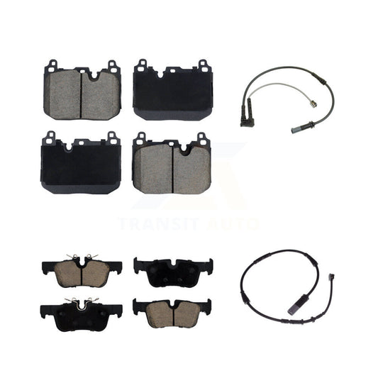 Ceramic Brake Pads Wear Sensor Front Rear Kit For Mini Cooper Countryman Clubman