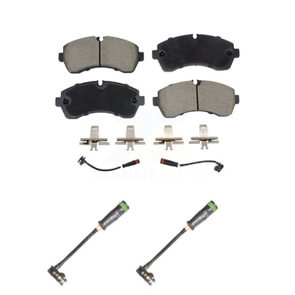 Ceramic Brake Pads & Extra Wear Sensor Pair Front Kit For Mercedes-Benz Sprinter