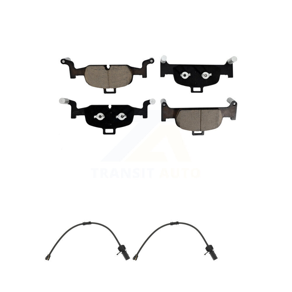 Ceramic Brake Pad Wear Sensor Pair Front Kit For Audi Q5 Without Brembo Calipers