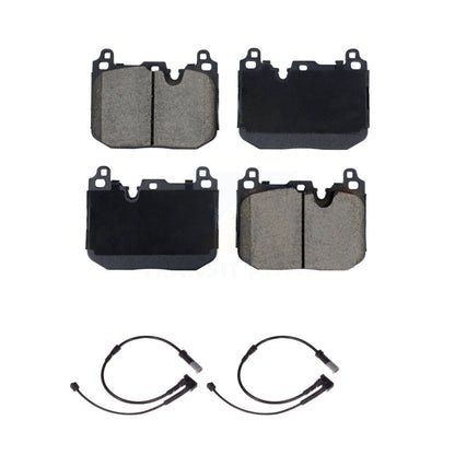 Ceramic Disc Brake Pads And Wear Sensor Pairs Front Kit For Mini Cooper
