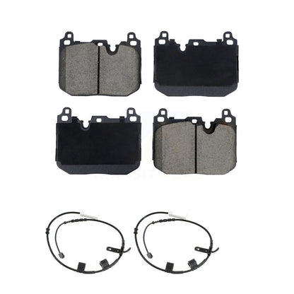 Ceramic Disc Brake Pads And Wear Sensor Pairs Front Kit For Mini Cooper