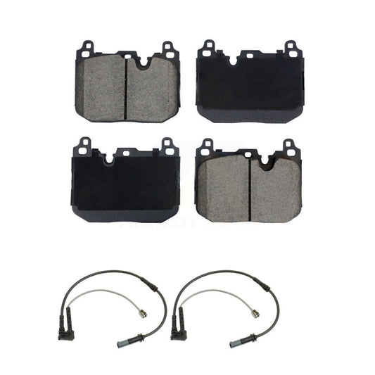 Ceramic Brake Pads Wear Sensor Pair Front Kit For Mini Cooper Countryman Clubman