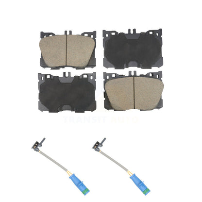 Ceramic Disc Brake Pad Wear Sensor Pair Front Kit For Mercedes-Benz E53 AMG 3.0L
