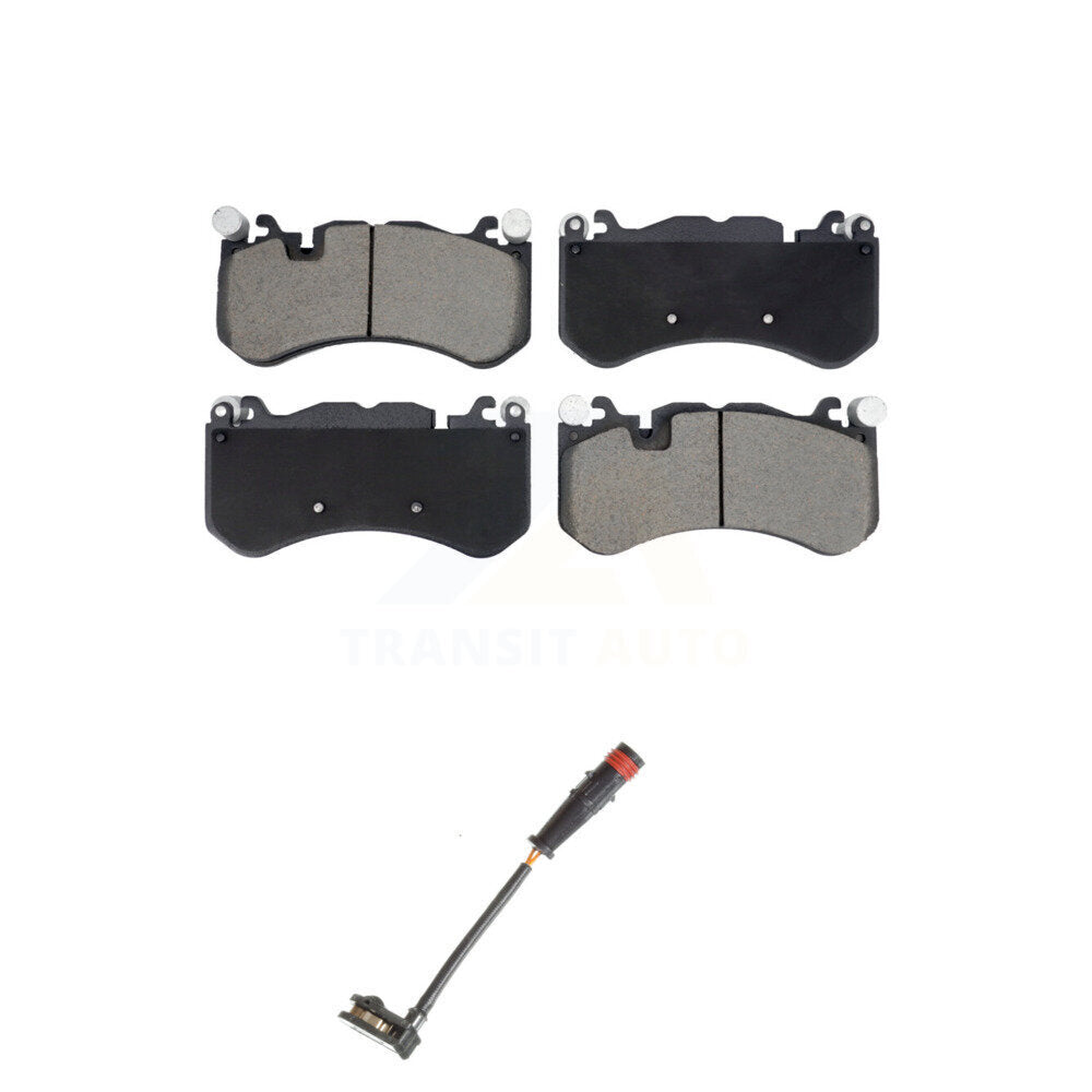 Ceramic Disc Brake Pads And Wear Sensors Front Kit For Mercedes-Benz G63 AMG