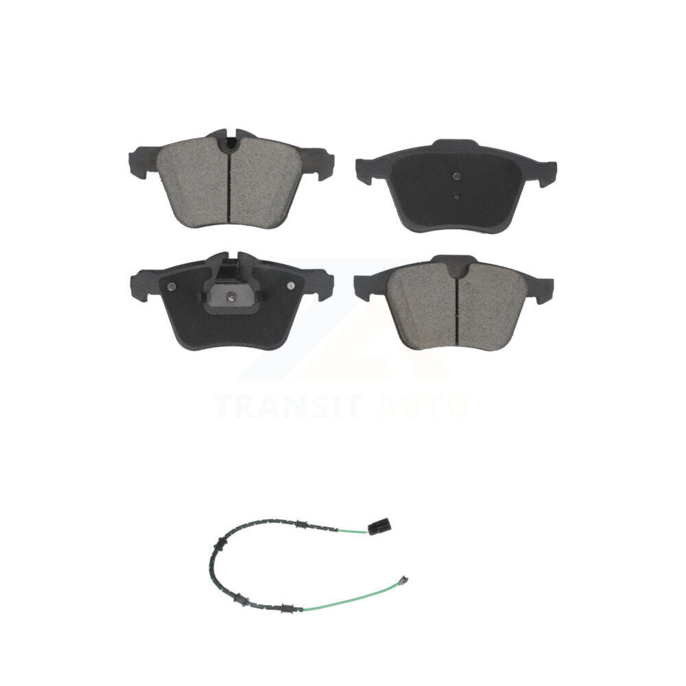 Ceramic Brake Pad And Wear Sensor Front Kit For Jaguar XF with 356mm Rotor