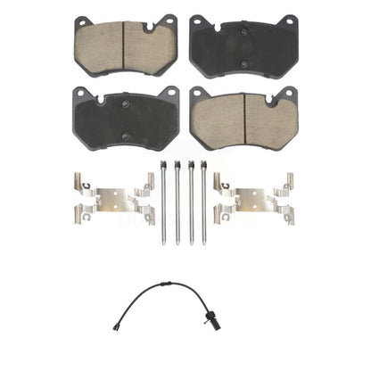 Ceramic Disc Brake Pads And Wear Sensors Front Kit For Audi Q5 2.0L