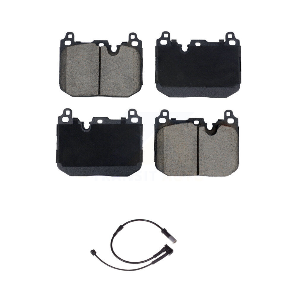 Ceramic Disc Brake Pads And Wear Sensors Front Kit For Mini Cooper