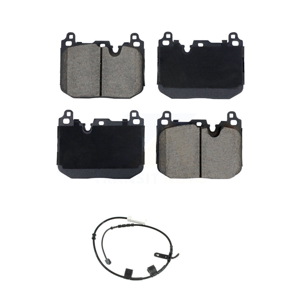 Ceramic Disc Brake Pads And Wear Sensors Front Kit For Mini Cooper