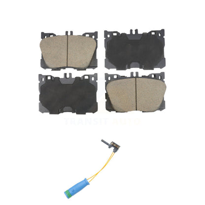 Ceramic Brake Pad & Wear Sensor Front Kit For Mercedes-Benz GLC300 C43 AMG GLC43