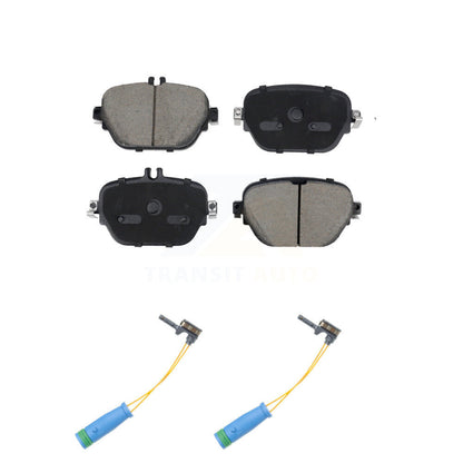 Ceramic Brake Pad Wear Sensor Rear Kit For Mercedes-Benz E400 E450 E53 AMG E43 S