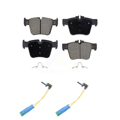 Ceramic Brake Pads & Wear Sensor Rear Kit For Mercedes-Benz GLC300 C43 AMG GLC43