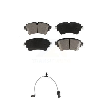 Ceramic Brake Pads Wear Sensor Rear Kit For Audi Q5 A6 Quattro A7 Sportback PHEV