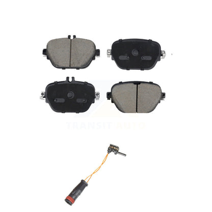 Ceramic Brake Pads & Wear Sensor Rear Kit For 19-20 Mercedes-Benz E63 AMG S 4.0L