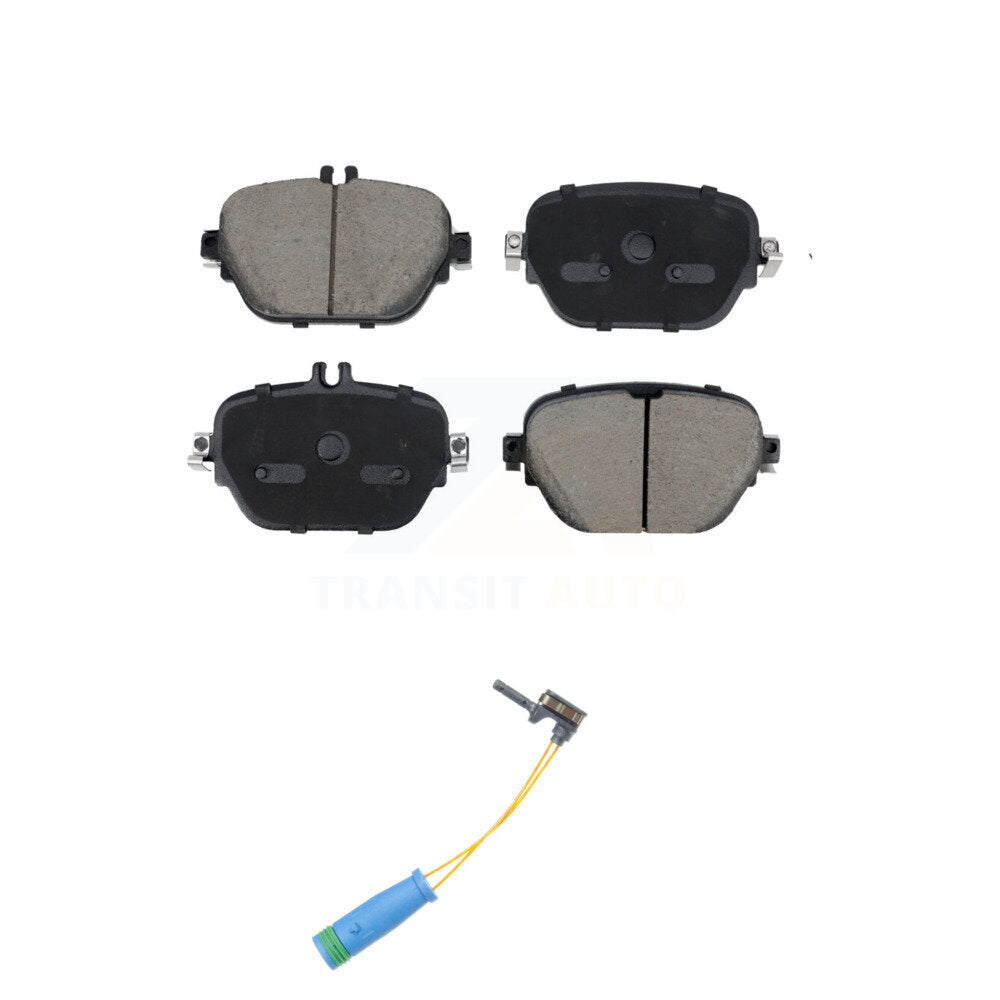 Ceramic Brake Pad Wear Sensor Rear Kit For Mercedes-Benz E400 E450 E53 AMG E43 S