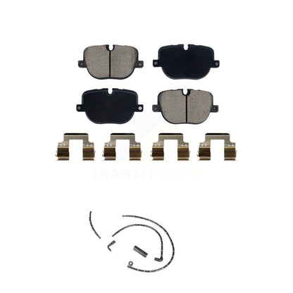 Ceramic Disc Brake Pads And Wear Sensors Rear Kit For Land Rover Range