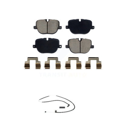 Ceramic Disc Brake Pads And Wear Sensors Rear Kit For Land Rover Range