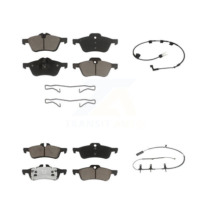 Ceramic Disc Brake Pads And Wear Sensors Front Rear Kit For Mini Cooper