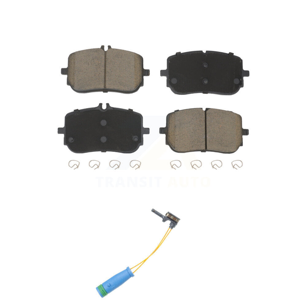 Ceramic Disc Brake Pads And Wear Sensors Front Kit For Mercedes-Benz A220 CLA250