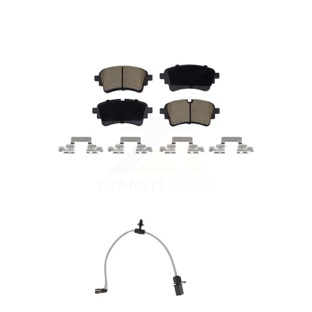 Ceramic Brake Pad Wear Sensor Rear Kit For Audi Q5 Sportback SQ5 PHEV A6 Quattro