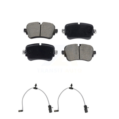 Ceramic Disc Brake Pads And Wear Sensor Rear Kit For 2019 Audi e-tron Quattro -L