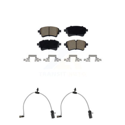 Ceramic Brake Pad Wear Sensor Rear Kit For Audi Q5 Sportback SQ5 PHEV A6 Quattro