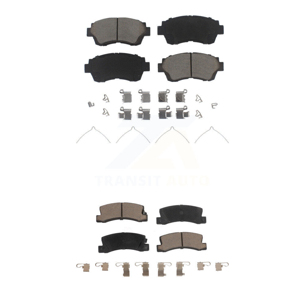 Ceramic Brake Pads Front Rear Kit For Toyota Camry Celica Lexus ES300