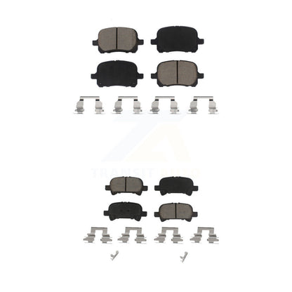 Ceramic Brake Pads Front Rear Kit For Toyota Camry Solara Avalon