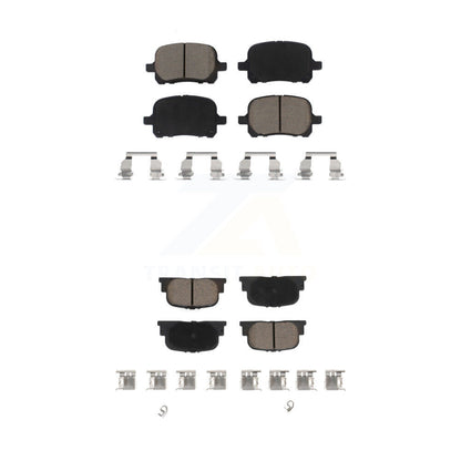 Ceramic Brake Pads Front Rear Kit For Toyota Camry Lexus ES300