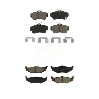 Ceramic Brake Pads Front Rear Kit For Chrysler PT Cruiser Dodge Neon