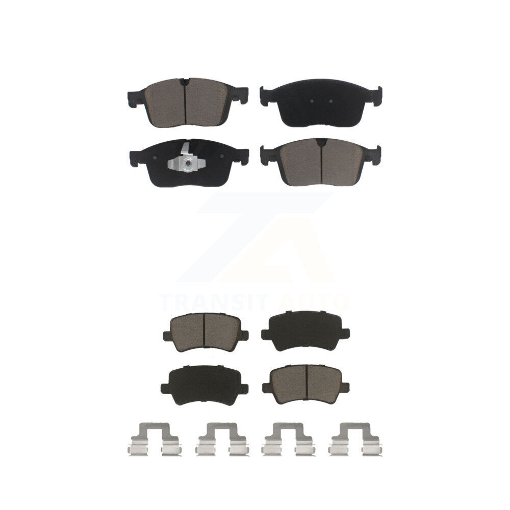 Ceramic Brake Pads Front Rear Kit For Volvo XC60