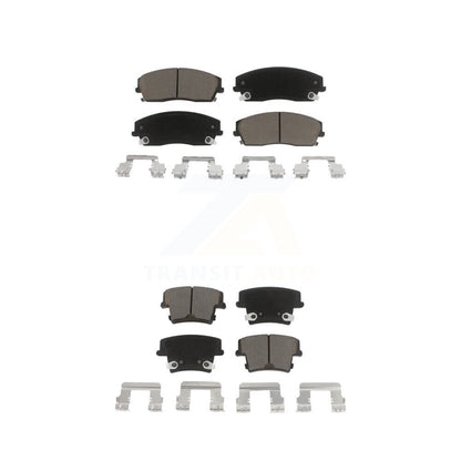 Ceramic Brake Pads Front Rear Kit For Dodge Charger Chrysler 300 Challenger