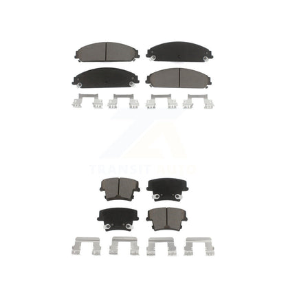 Ceramic Brake Pads Front Rear Kit For Dodge Charger Chrysler 300 Challenger