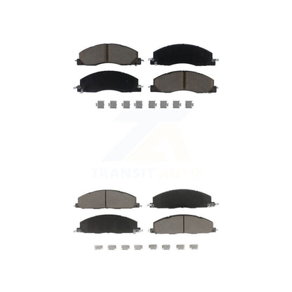 Ceramic Brake Pads Front Rear Kit For Ram 3500 2500 1500 Dodge
