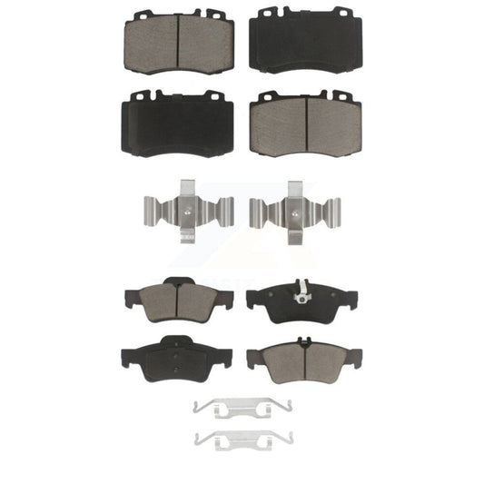 Ceramic Brake Pads Front Rear Kit For Mercedes-Benz E350 SL500 SL550 E500 CLS550