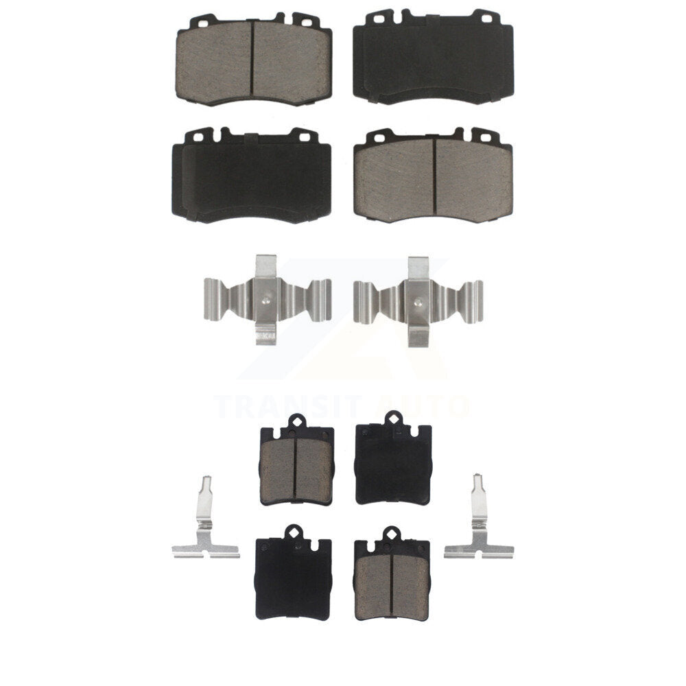 Ceramic Brake Pads Front Rear Kit For Mercedes-Benz C230 SLK350 C320 C350
