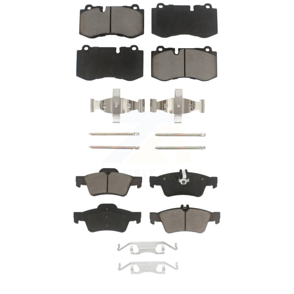 Ceramic Brake Pads Front Rear Kit For Mercedes-Benz S550 SL550 S450 S350 CL550