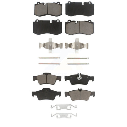 Ceramic Brake Pads Front Rear Kit For Mercedes-Benz S550 SL550 S450 S350 CL550