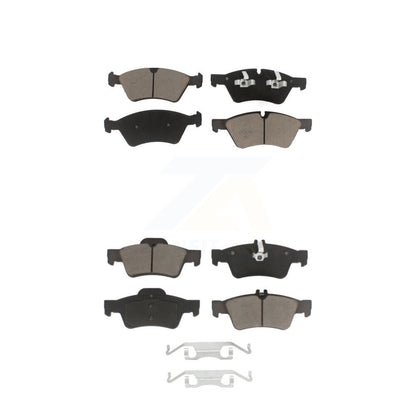 Ceramic Brake Pads Front Rear Kit For Mercedes-Benz E350 E550 E500 AWD