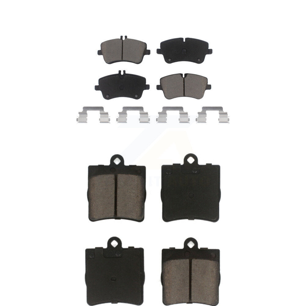 Ceramic Brake Pads Front Rear Kit For Mercedes-Benz C230 C240 SLK280 SLK300