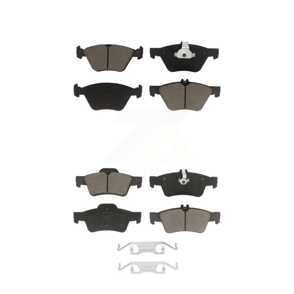 Ceramic Brake Pads Front Rear Kit For Mercedes-Benz E350 E320 E300