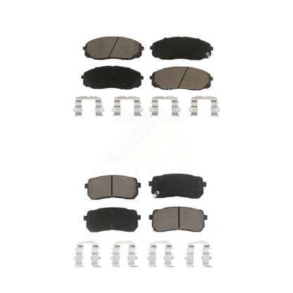 Ceramic Brake Pads Front Rear Kit For 2015-2021 Kia Sedona