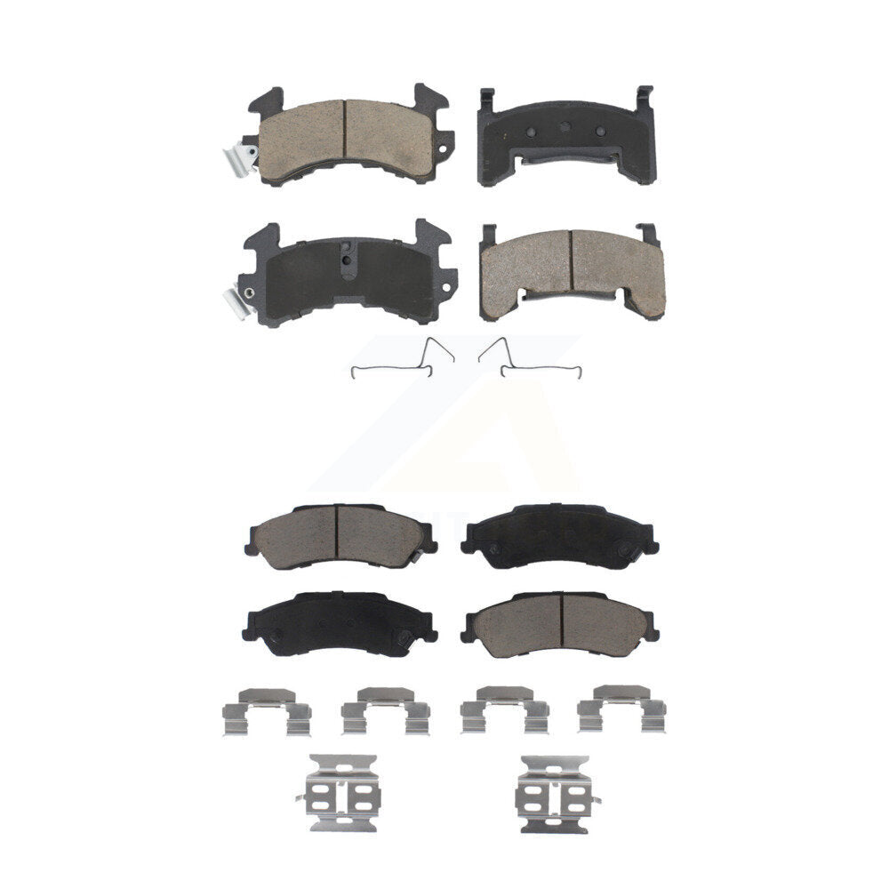 Ceramic Brake Pad Front Rear Kit For Chevrolet S10 GMC Sonoma Blazer Jimmy Isuzu