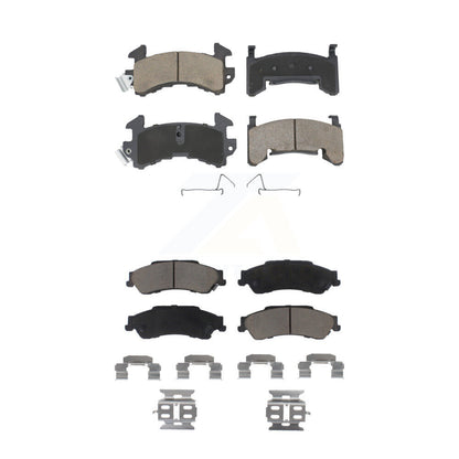 Ceramic Brake Pad Front Rear Kit For Chevrolet S10 GMC Sonoma Blazer Jimmy Isuzu