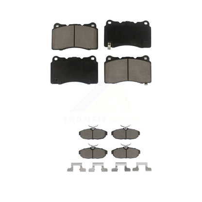 Ceramic Brake Pads Front Rear Kit For Ford Mustang