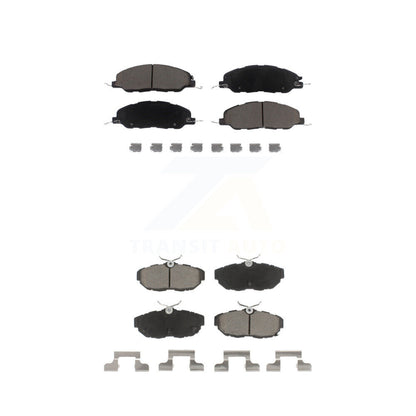 Ceramic Brake Pads Front Rear Kit For Ford Mustang